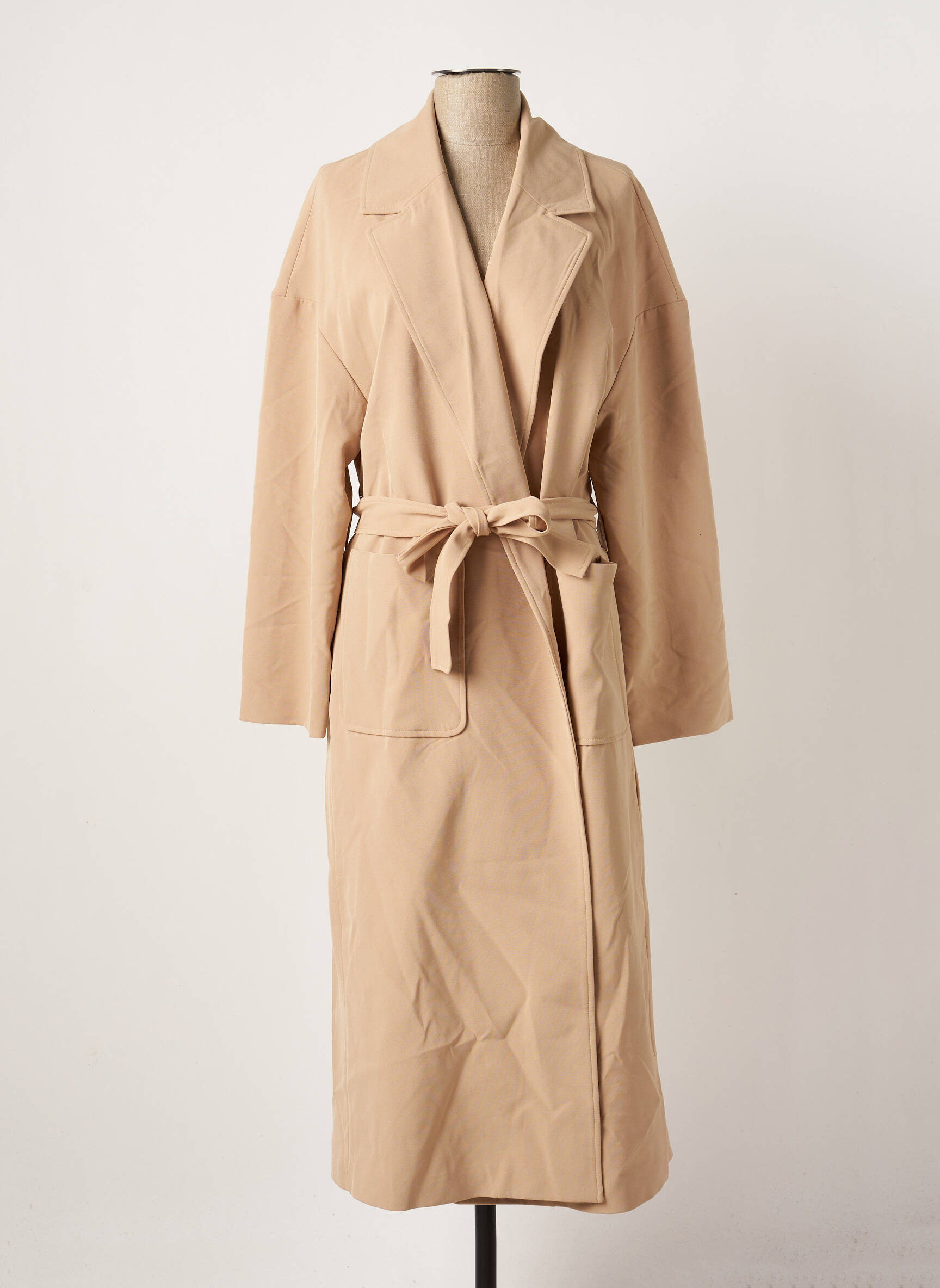 Vila Manteaux Longs Femme couleur beige