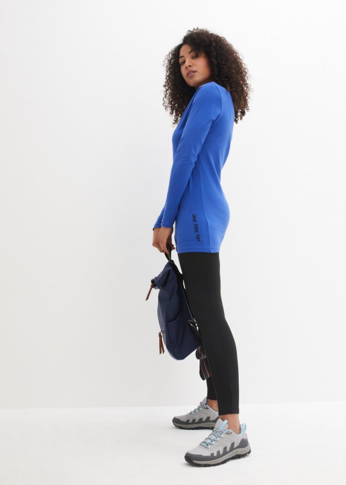 Longshirt mit Bio-Baumwolle (2er Pack)