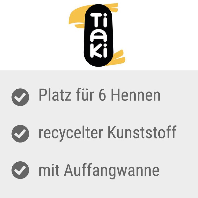 TIAKI Hühnerstall Bungalow zu TOP-Preisen