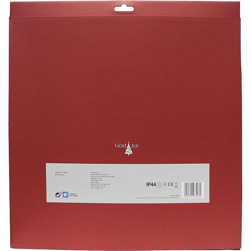 Home String stjerne 40 cm 200 LED