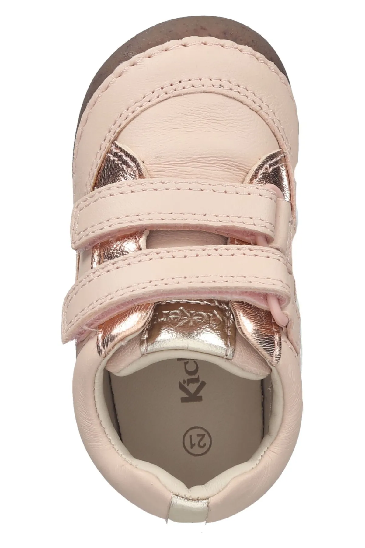 Kickers  Sneaker - Beige - Flacher Absatz