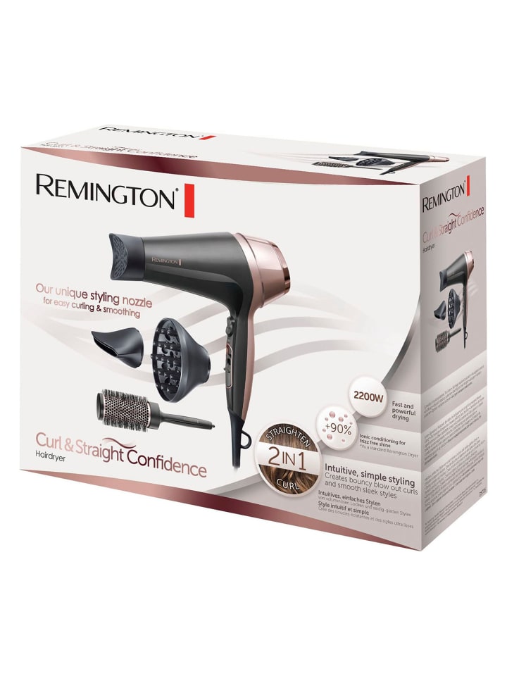 Remington Haartrockner Curl & Straight Confidence D5706 in rose günstig kaufen onesize