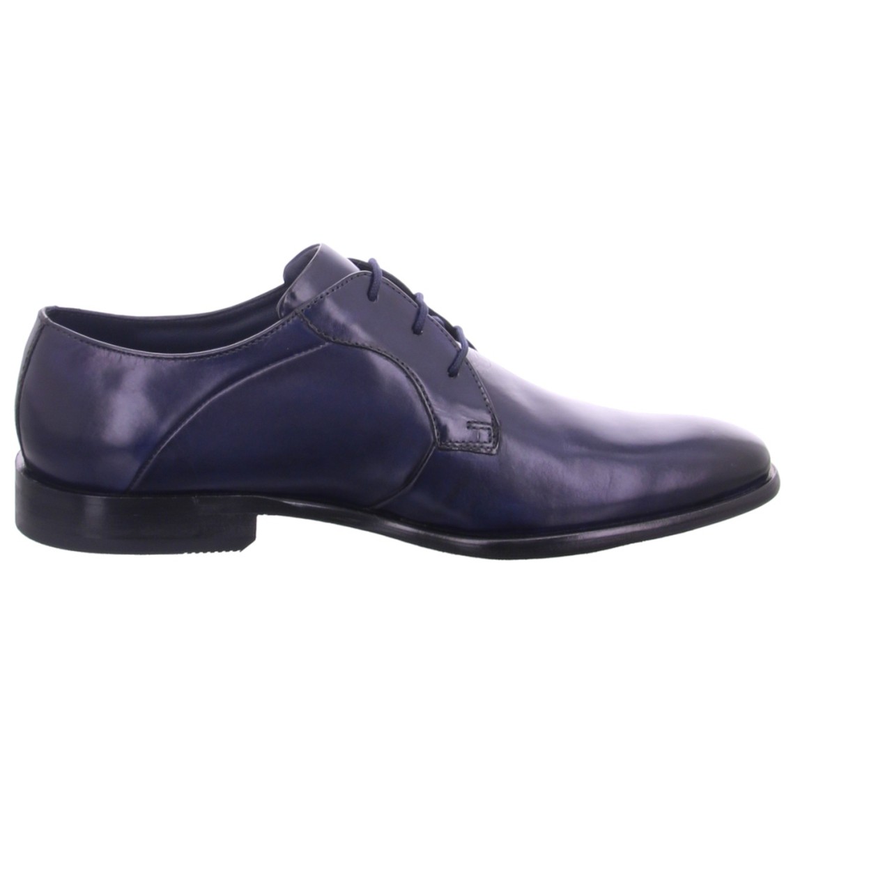 BUGATTI Klassische Slipper blau Mansueto Flex