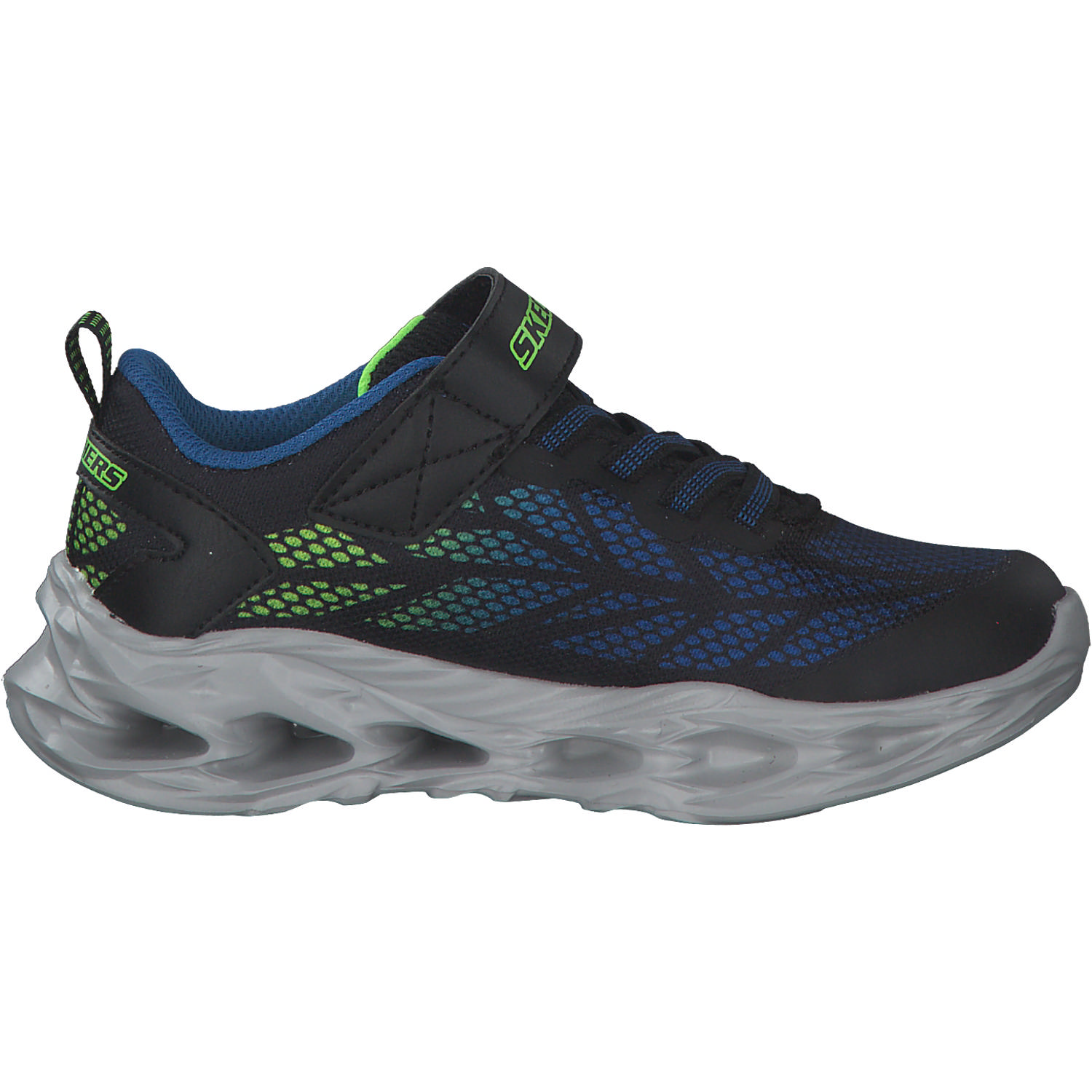 Skechers 400030L, Sneakers Low, Kinder, Black/Blue