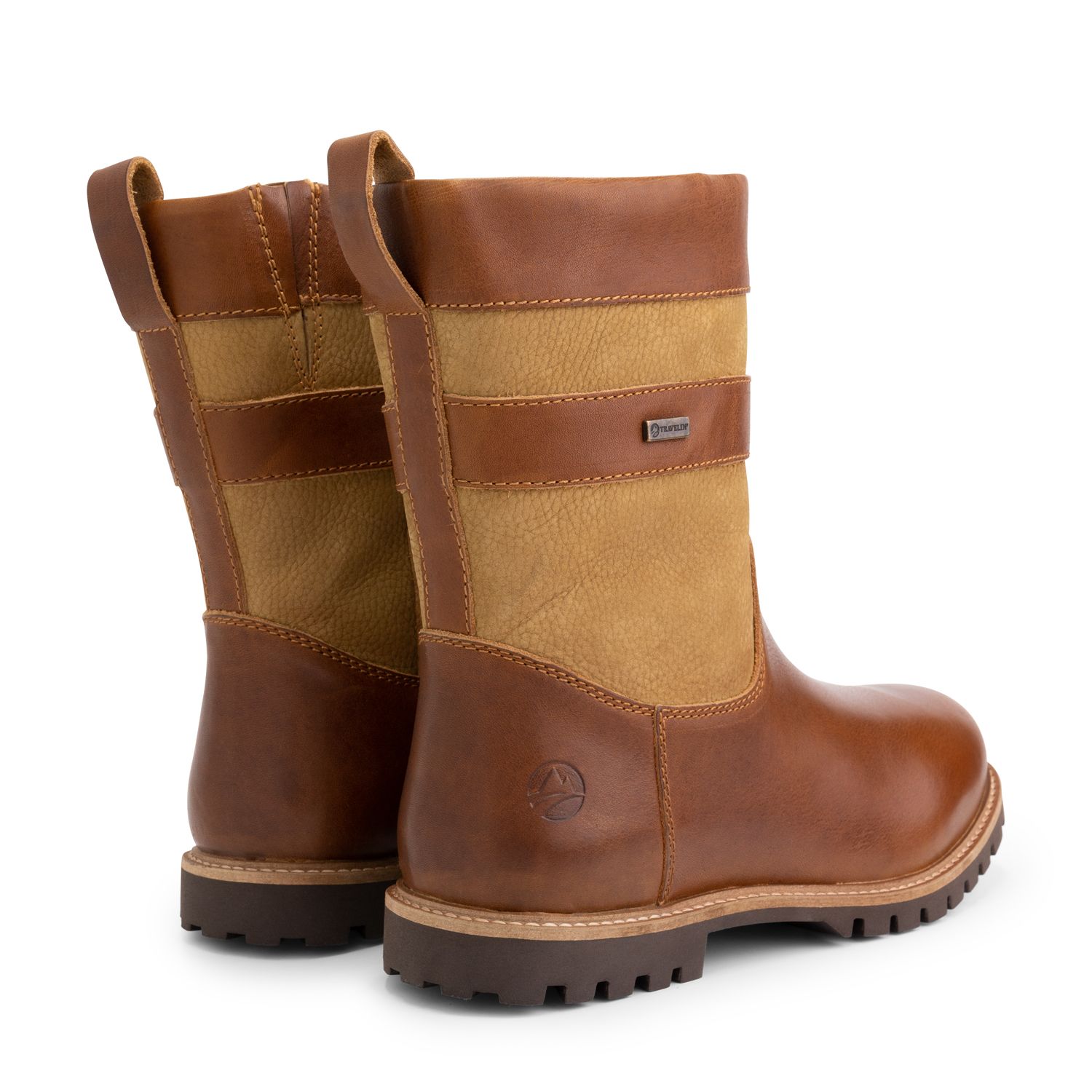 Travelin' Tallinn cognac Herren Outdoorstiefel