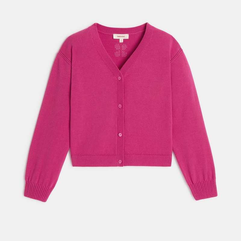 Cardigan fille rose Catimini