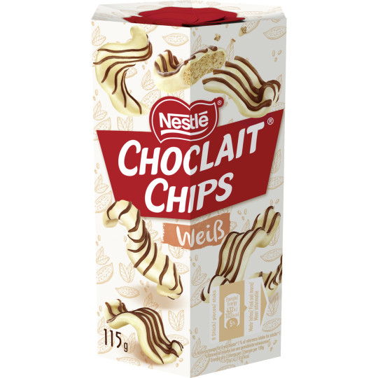 Nestle Choclait Chips White 115G