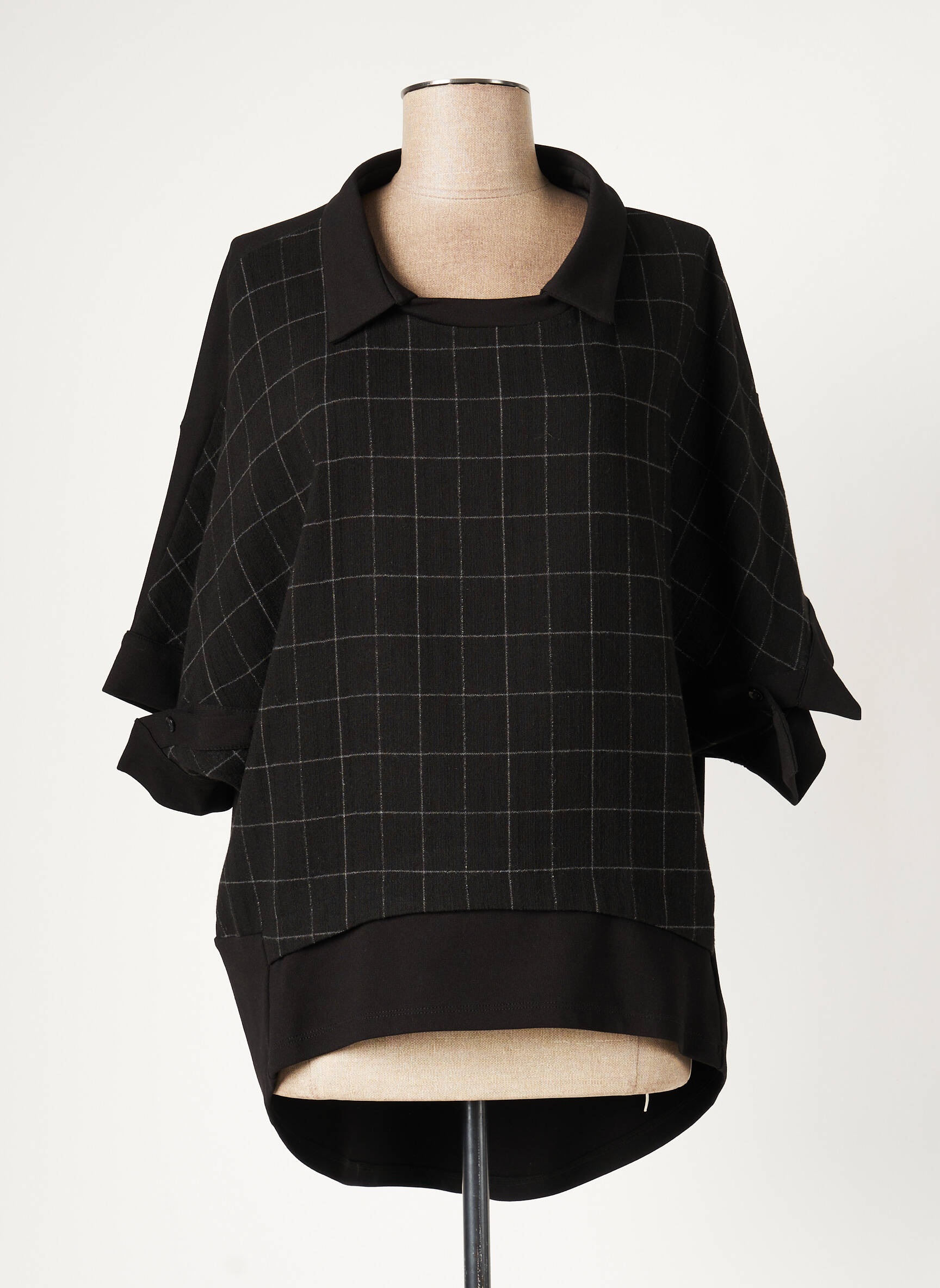Kokomarina Tuniquemanchelongue Femme couleur noir