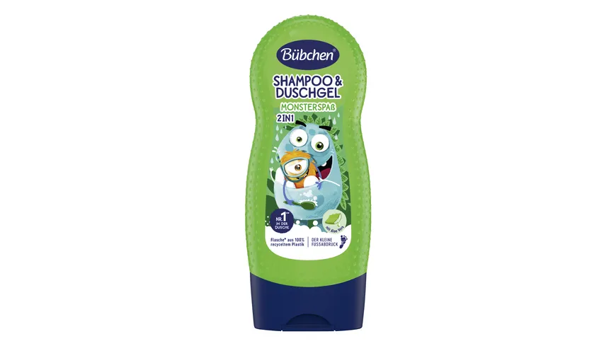 Bübchen 2in1 Shampoo & Duschgel Monsterspaß 230 ml