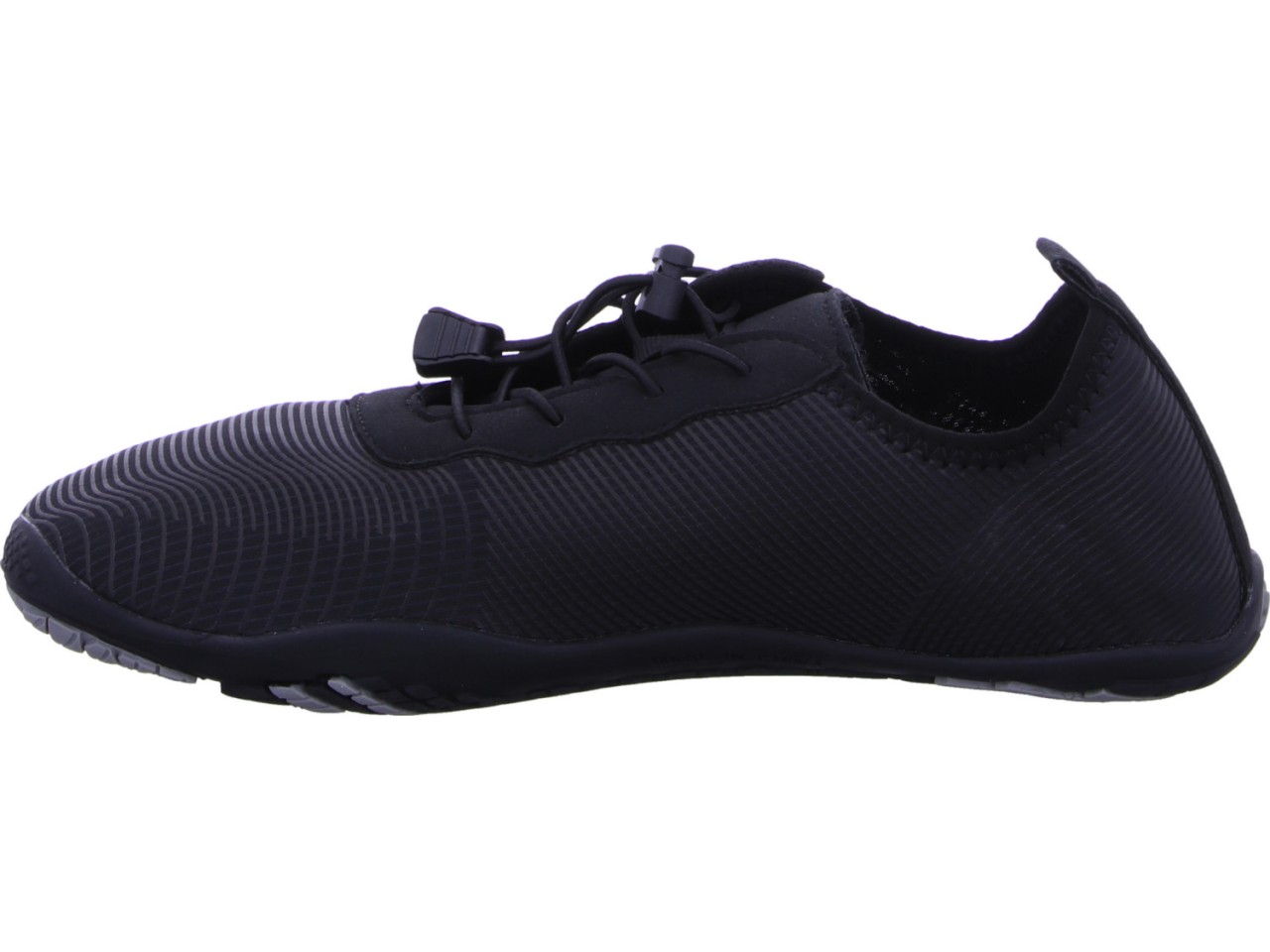 DIVERSE Komfort Slipper schwarz
