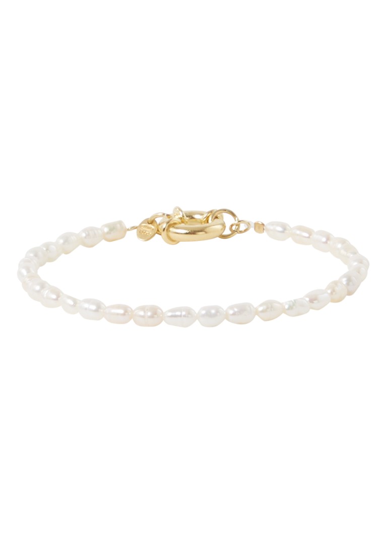 A LOT. jewelry Pearl bracelet gilded