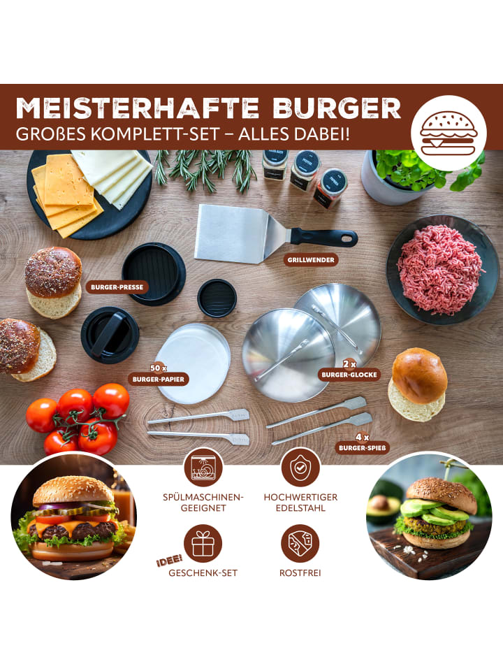 eluno Burger-Set 6tlg. günstig kaufen onesize