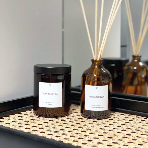 Von Norten Orange & Lemongrass Candle Duftkerze
