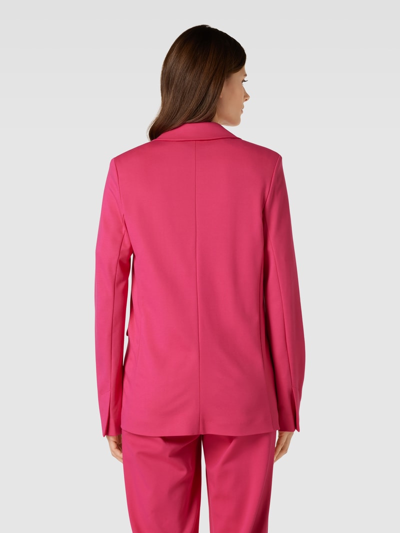 Blazer mit Pattentaschen in pink