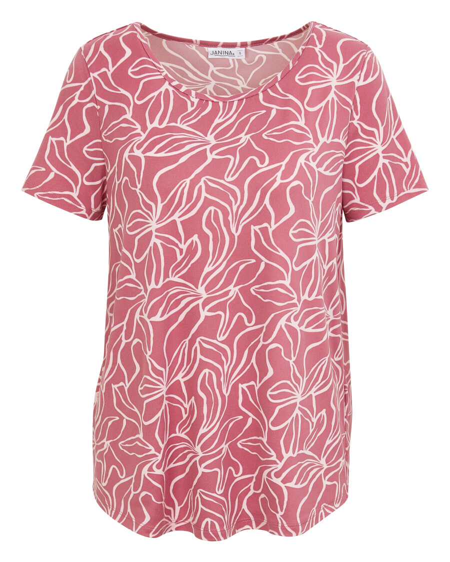 T-Shirt mit Stretch