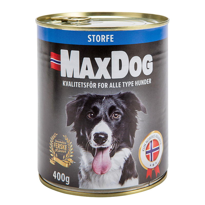 MaxDog Hundemat 400 g MaxDog