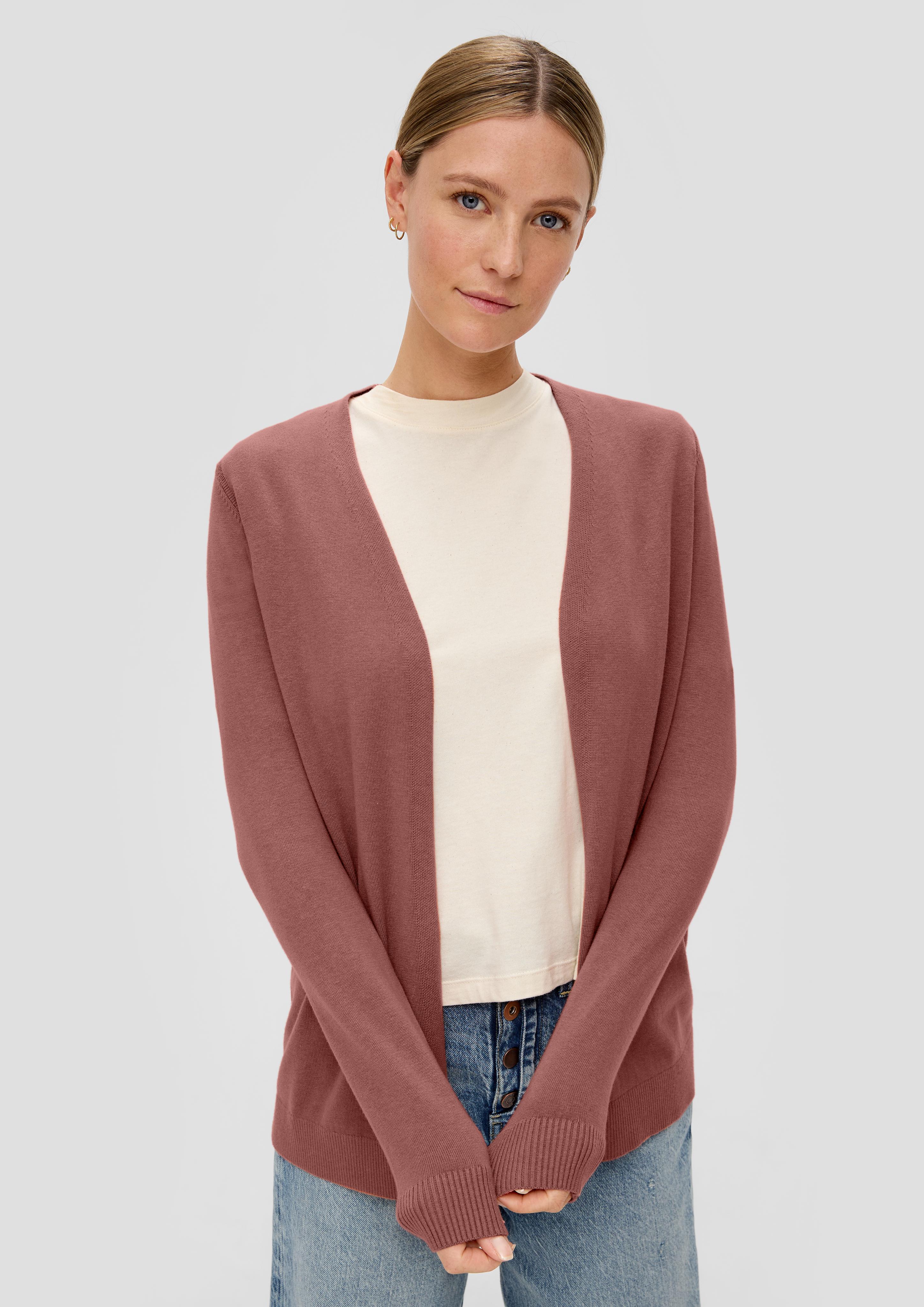 Strickjacke aus Viskosemix  2134504-2074