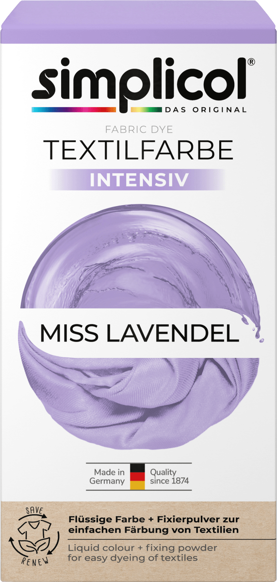 Textilfarbe intensiv Miss Lavendel, 1 St