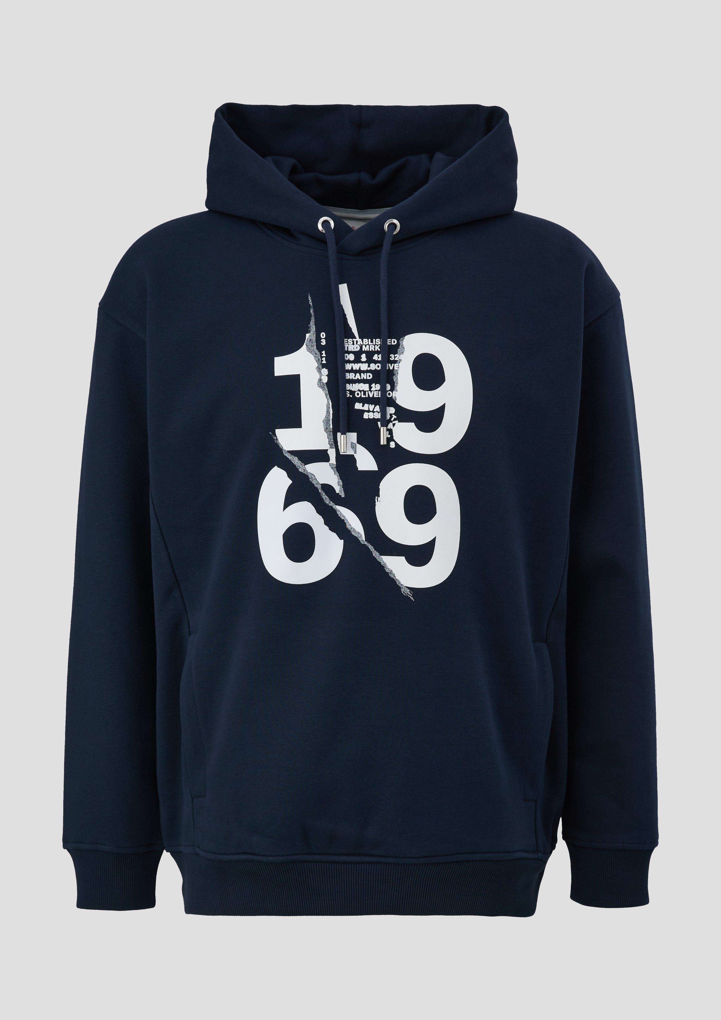 Kapuzensweater mit Frontprint  2138658-59D2