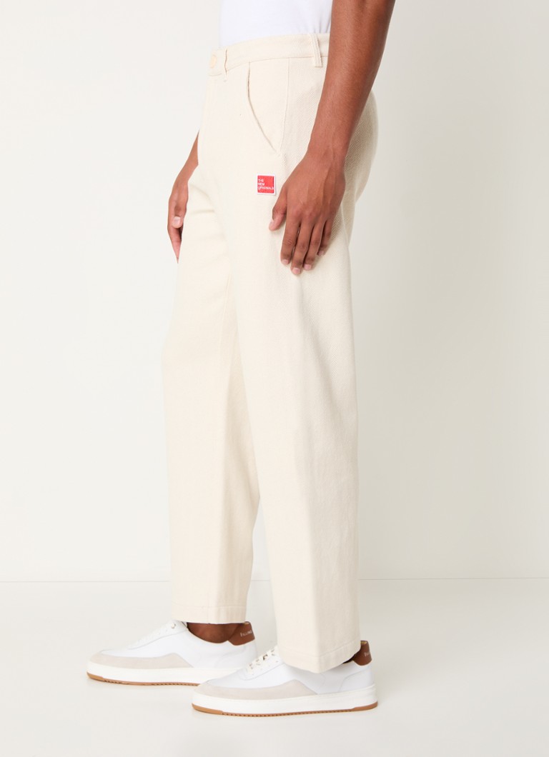 The New Originals Seamless tapered fit trousers with texture and logo