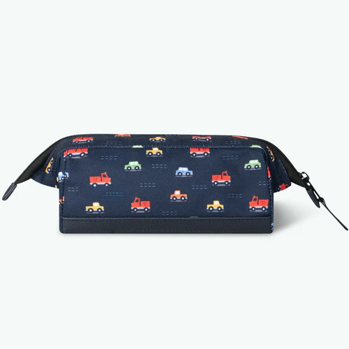 Maranello navy blue school pencil case