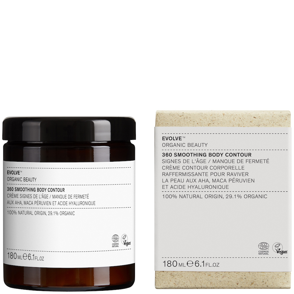 evolve organic beauty 360 SMOOTHING BODY CONTOUR CREAM Crème contour corporelle raffermissante