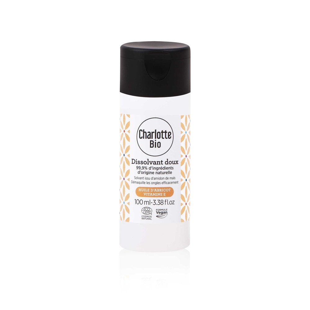 Charlotte Bio Dissolvant doux et naturel Dissolvant