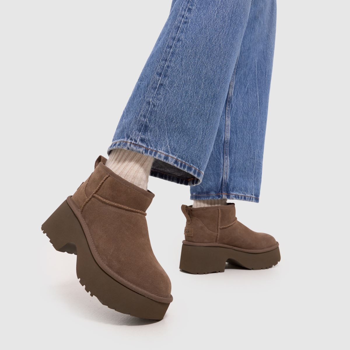 UGG – Classic Ultra Mini – New Heights – Stövlar i hickory-modell