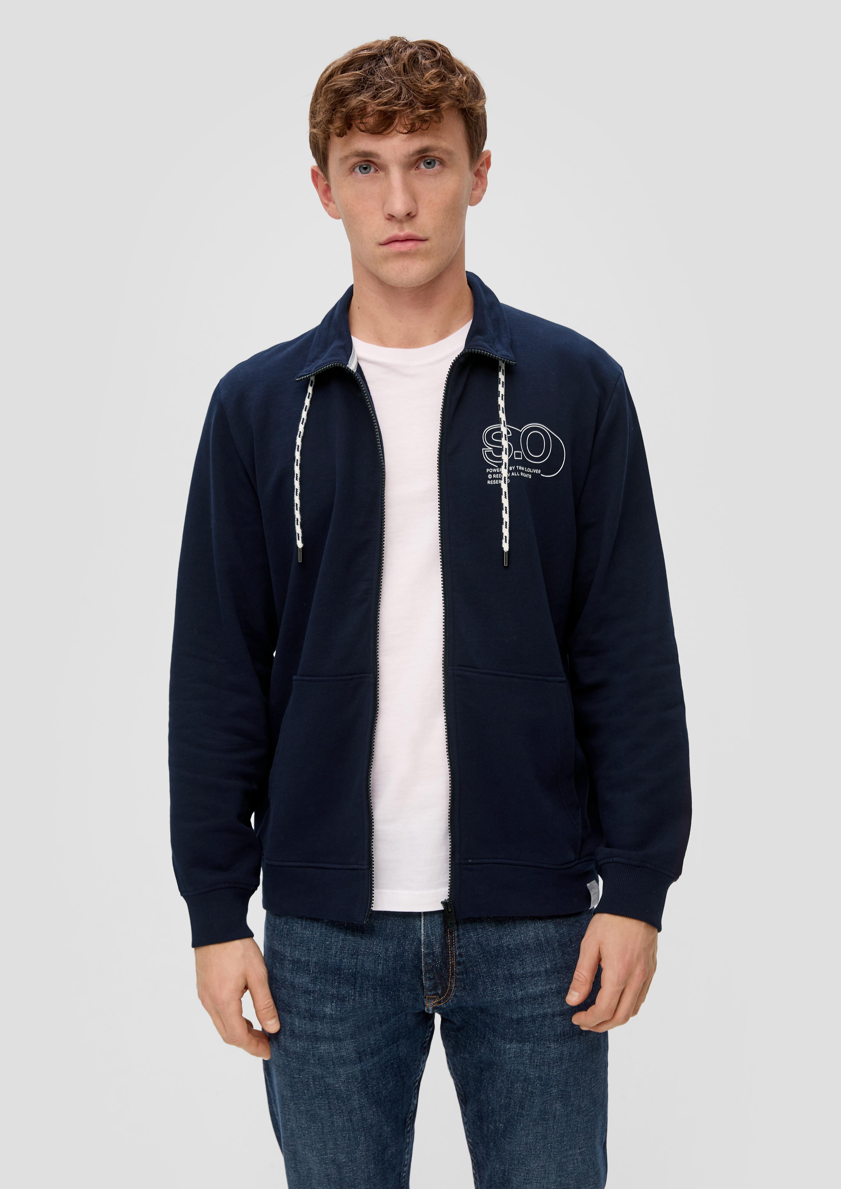 Sweatjacke mit hohem Stehkragen  2146005-59D1