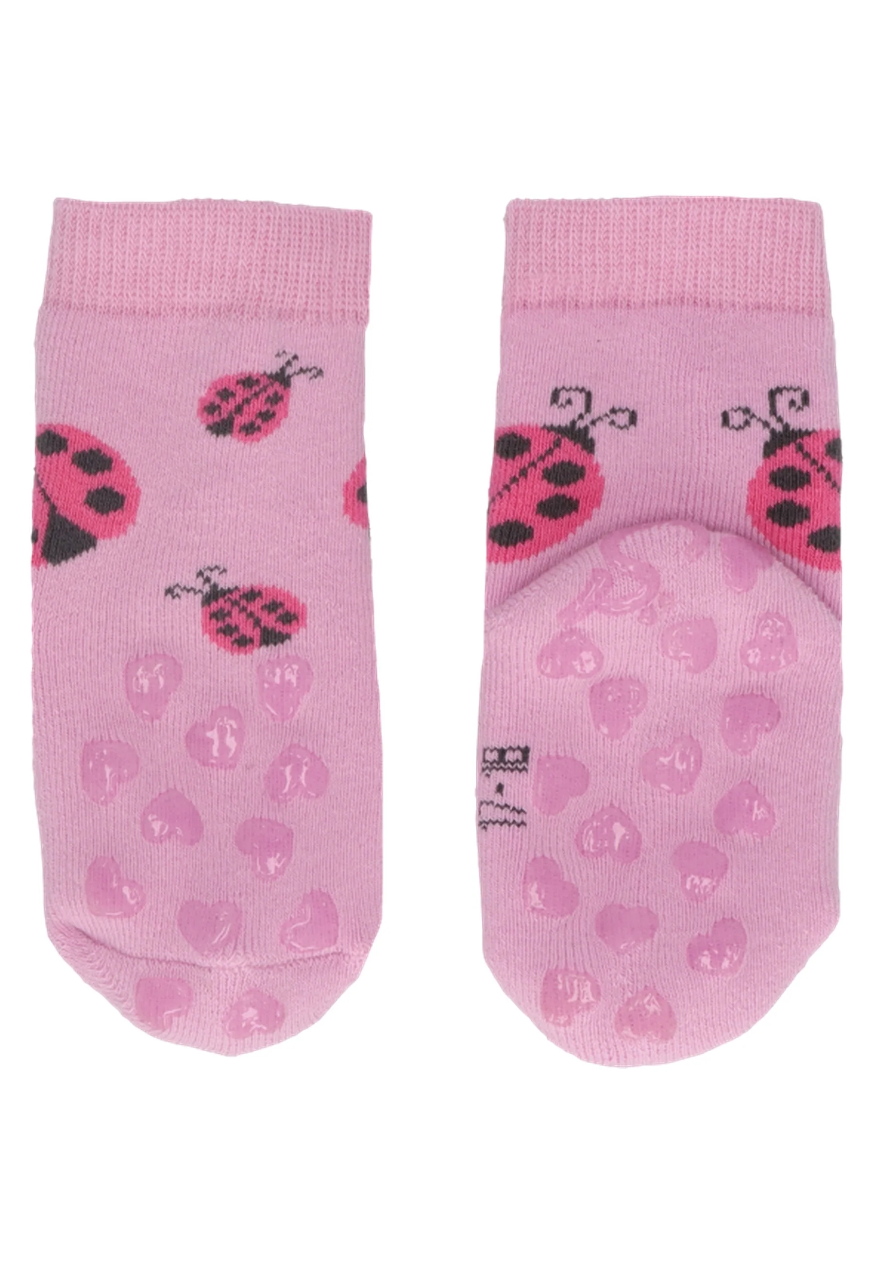 ABS Krabbelsocken im 2er Pack mit Motiv Schmetterling