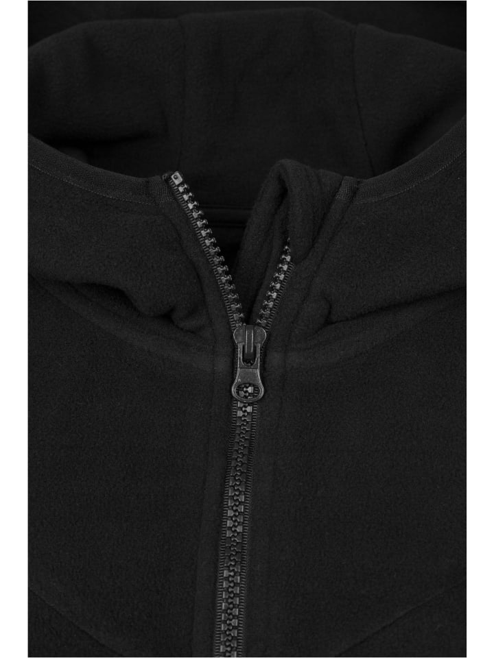 Urban Classics Urban Classics Zip-Kapuzenpullover in black günstig kaufen