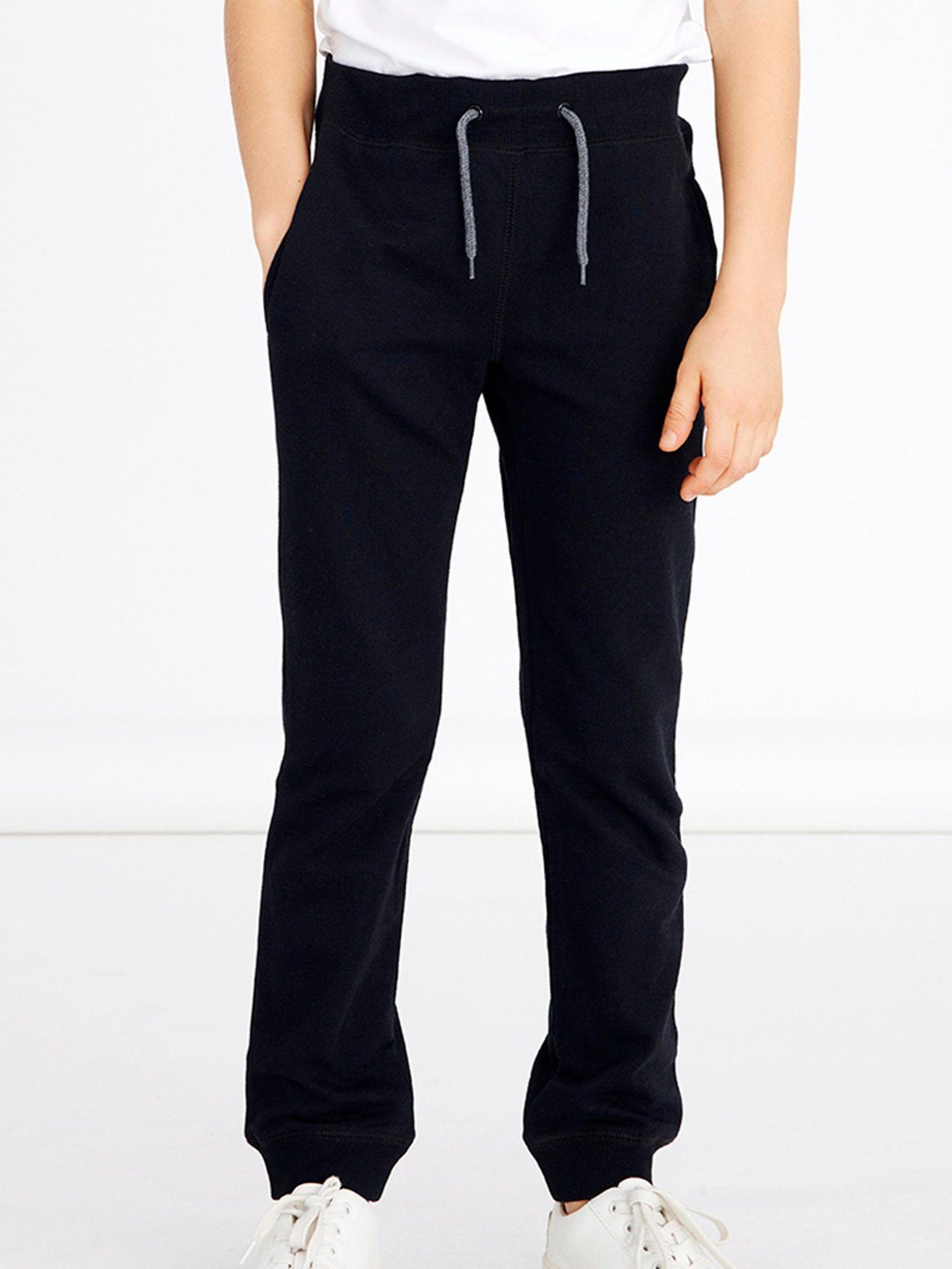 Name It Sweatpants Basic Jogginghose 2-er Set Sweatpants NKMSWEAT (2-tlg) 5483 in Schwarz-Grün