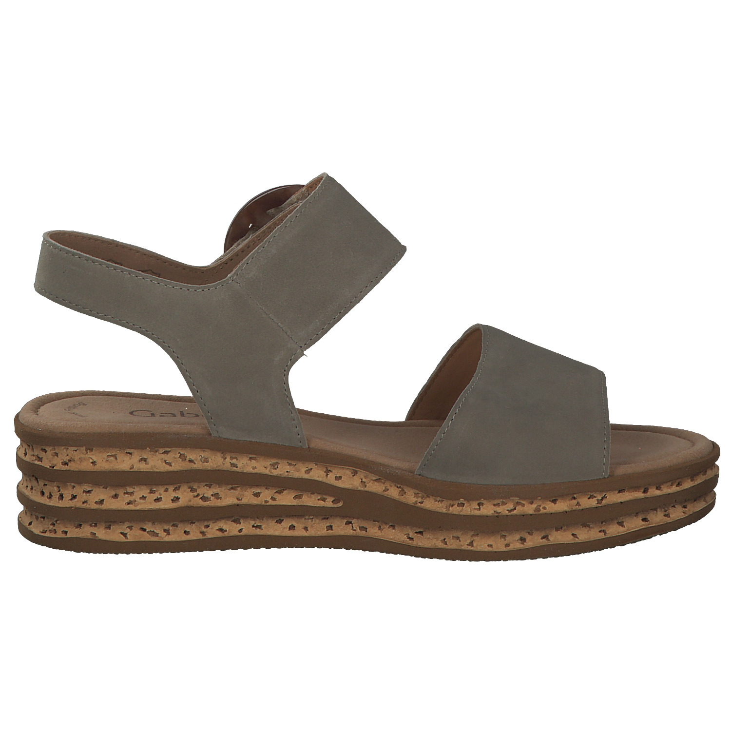 Gabor 84.550, Plateau-Sandaletten, Damen, Braun