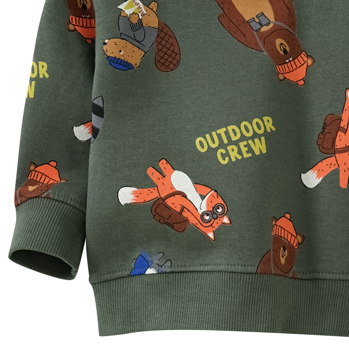 Baby Sweatshirt mit Allover-Print