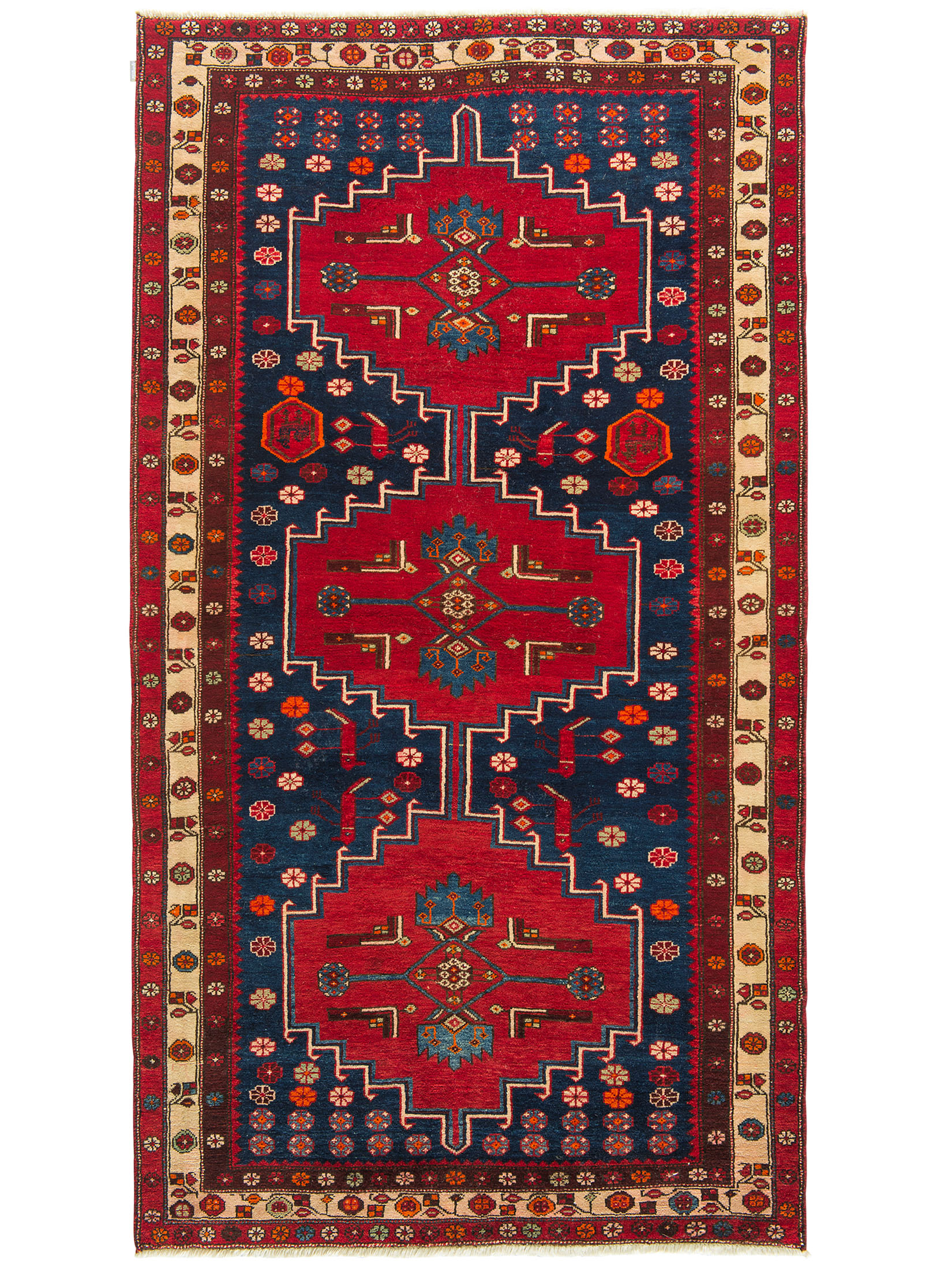 Hamadan ca. 130 x 238 cm, Unikat / Einzelstück