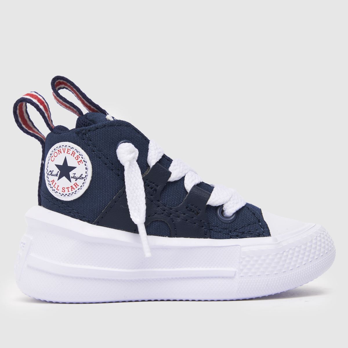 Converse marinblå och vita all star ultra pojkar småbarnsskor