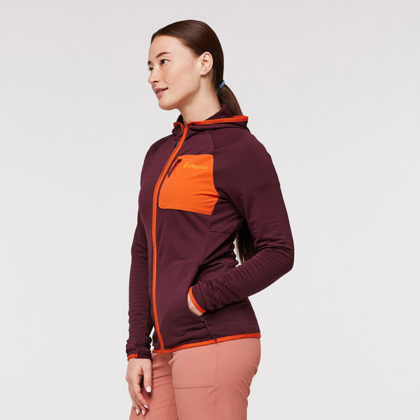 OTERO FLEECE FULL-ZIP HOODED JACKET Damen - Fleecejacke