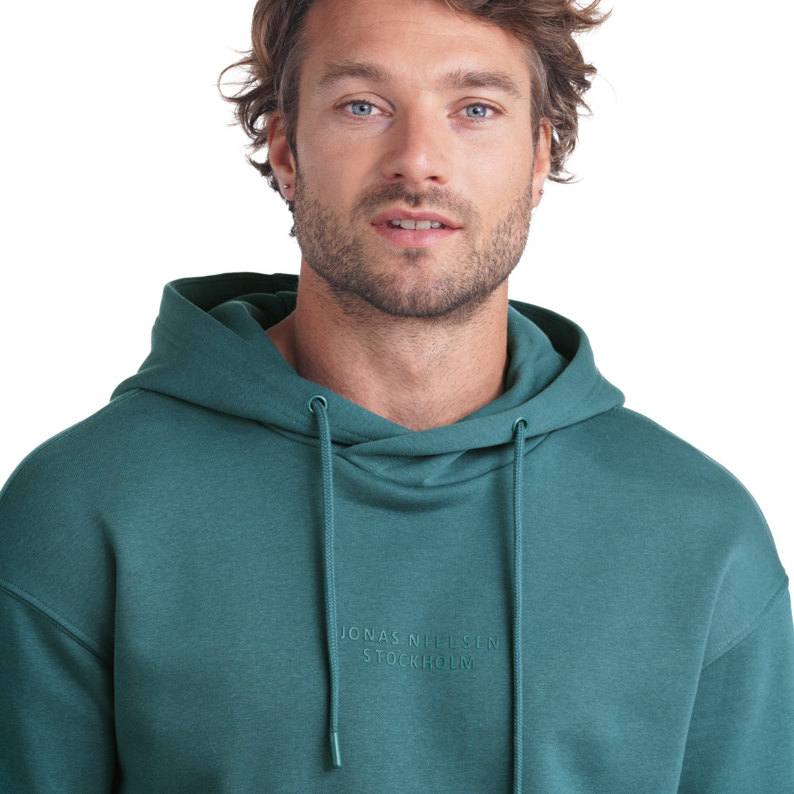 Herren Hoodie mit Schriftzug