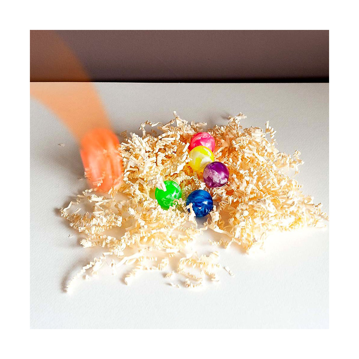 6 Flummis in verschiedenen Farben
