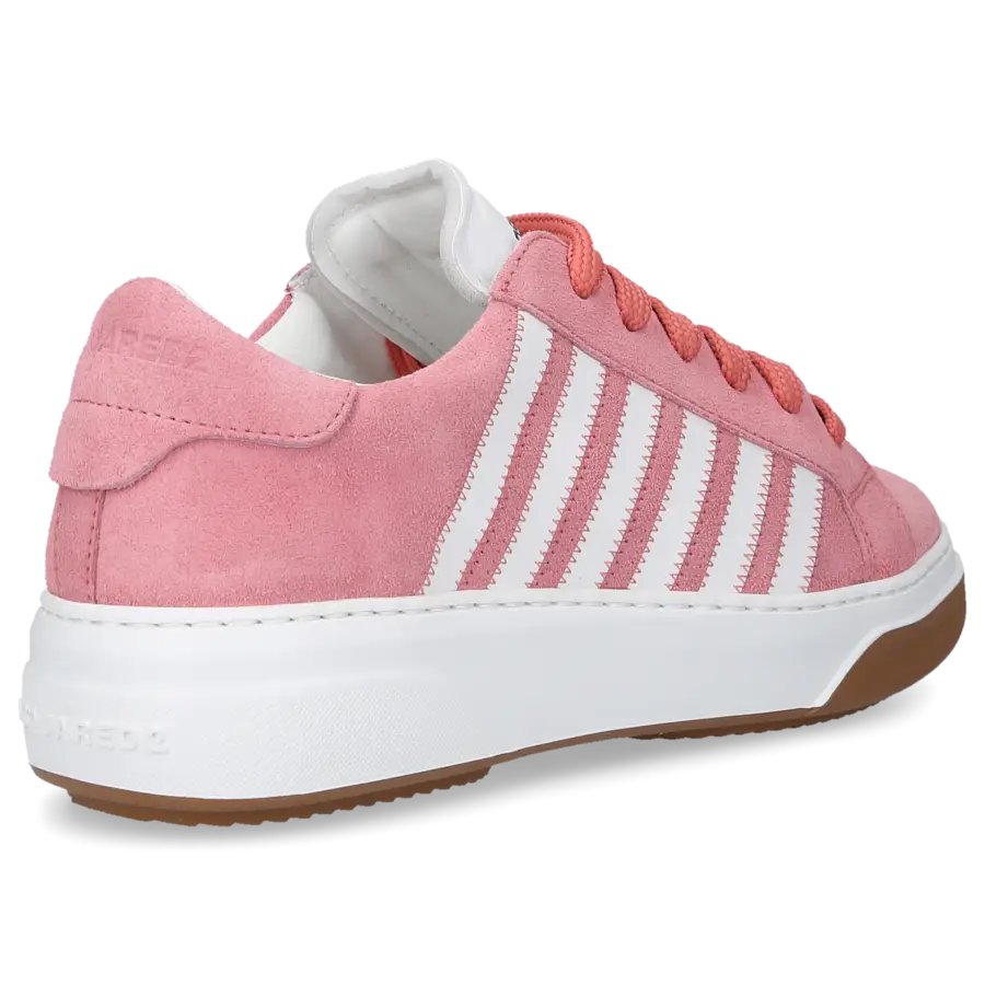Dsquared2 - Sneaker low BUMPER Veloursleder - pink