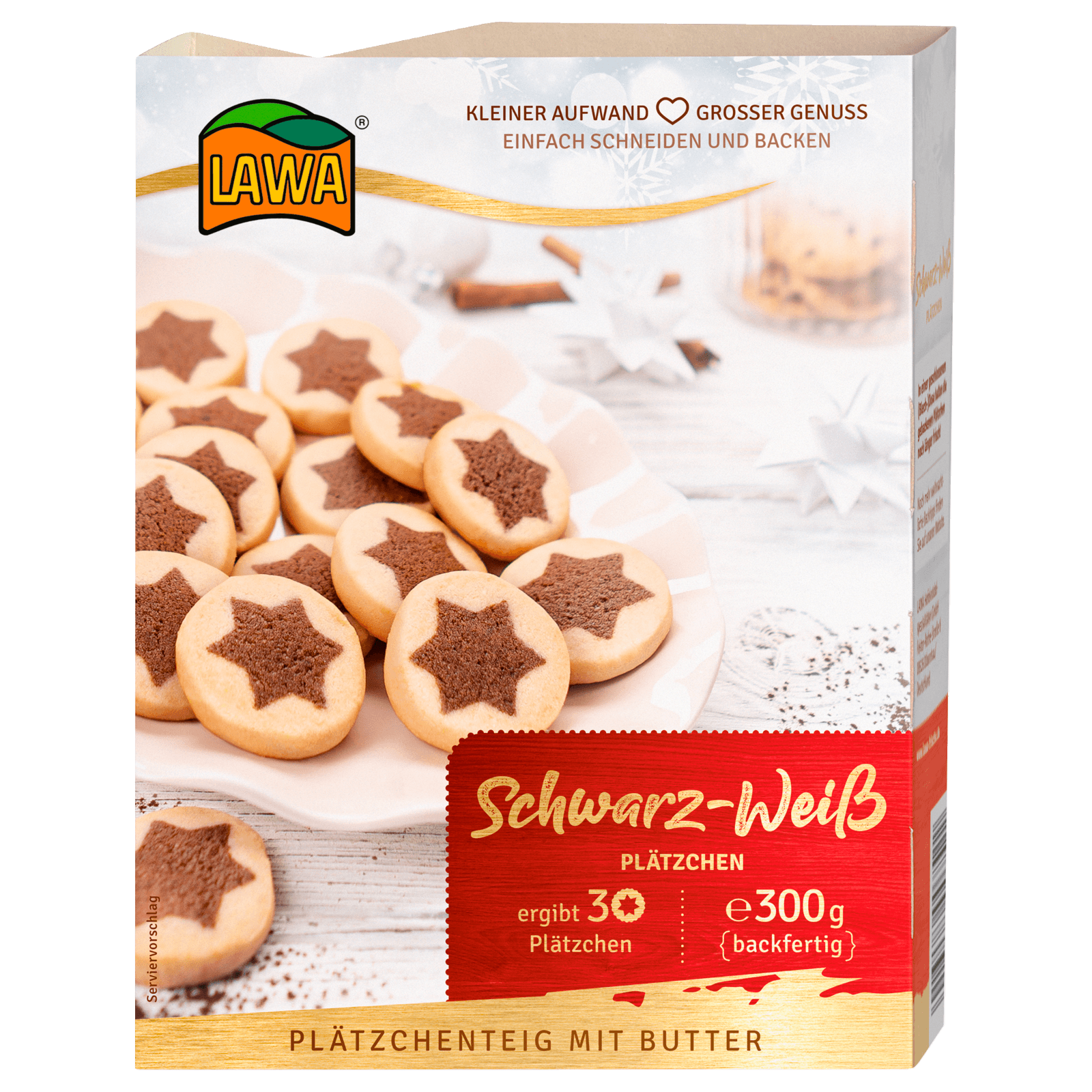 Lawa Schwarz-Weiß-Gebäck Teig 300g