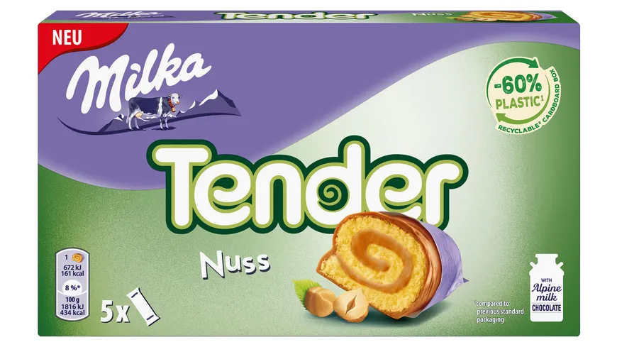 Milka Tender Nuss 185 g