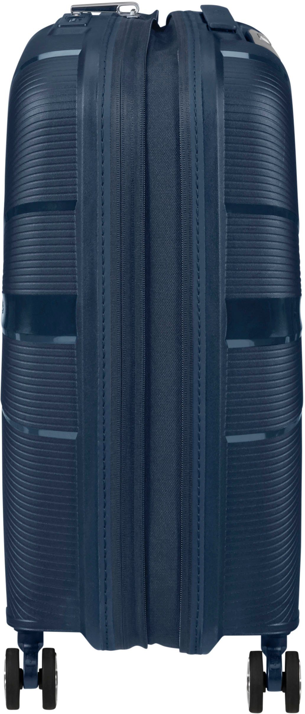 American Tourister® Hartschalen-Trolley Starvibe, navy, 55 cm, 4 Rollen, mit Volumenerweiterung; enthält recyceltes Material