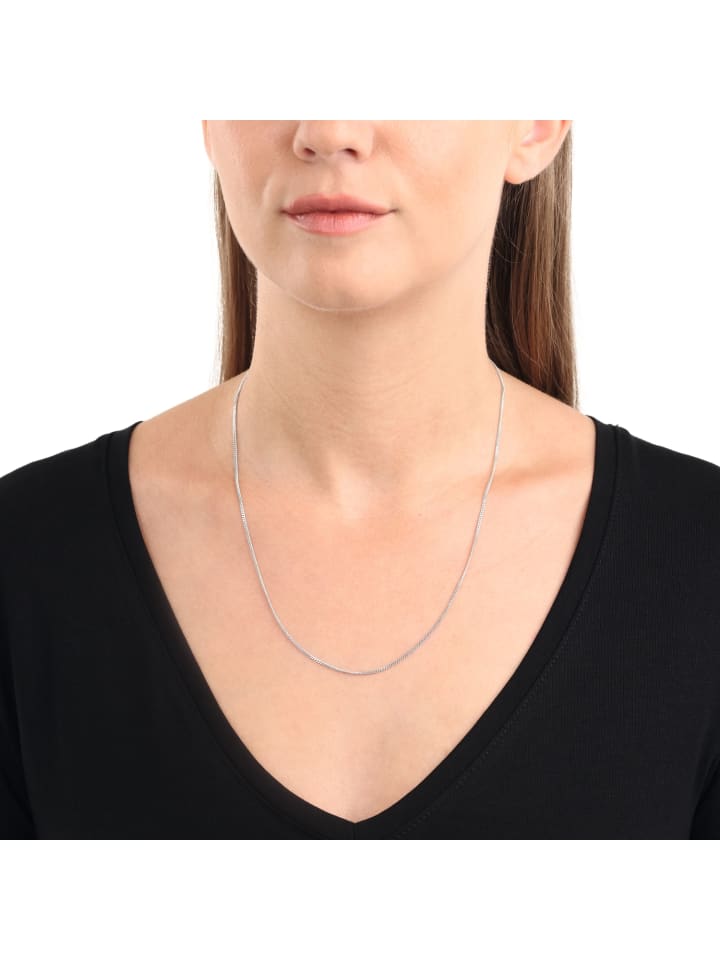 Amor Collier Silber 925, rhodiniert in Silber günstig kaufen 50 cm
