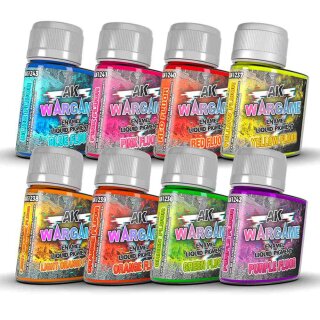Enamal Liquid Pigments - Full Fluor Range (8)