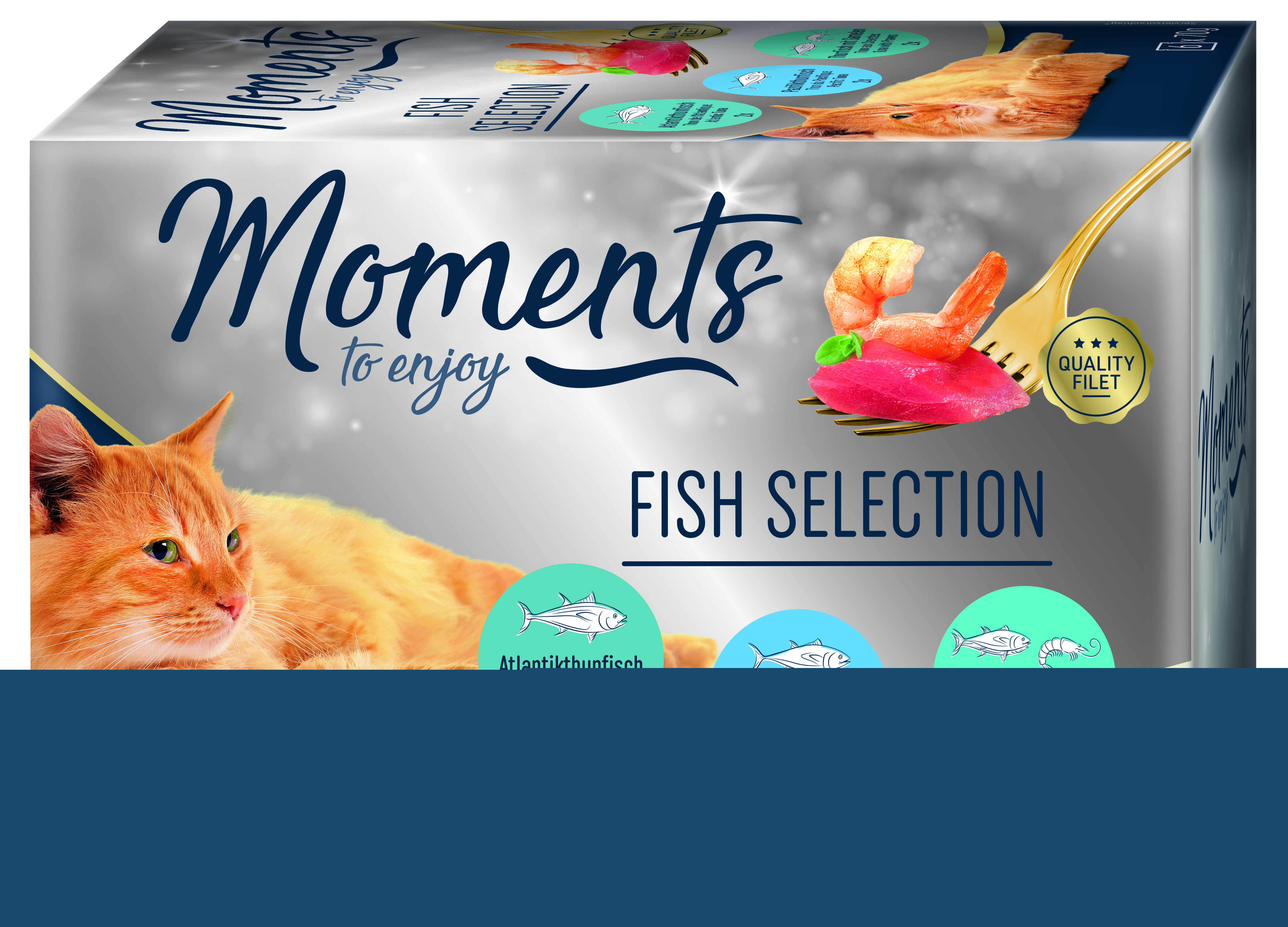 MOMENTS Nassfutter MOMENTS Fish Selection 6x70g