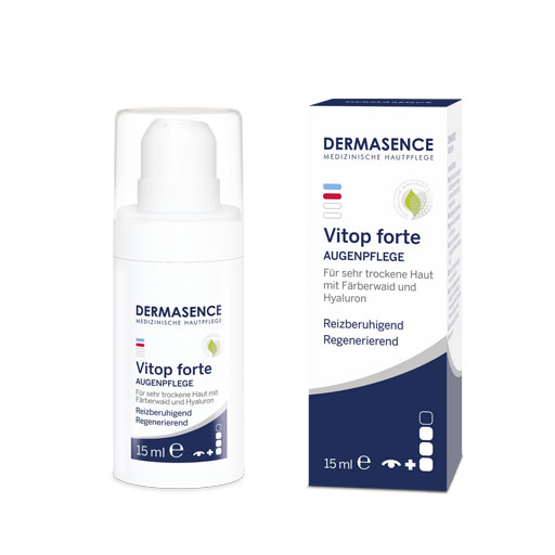DERMASENCE Vitop forte Augenpflege  15 ml  Creme