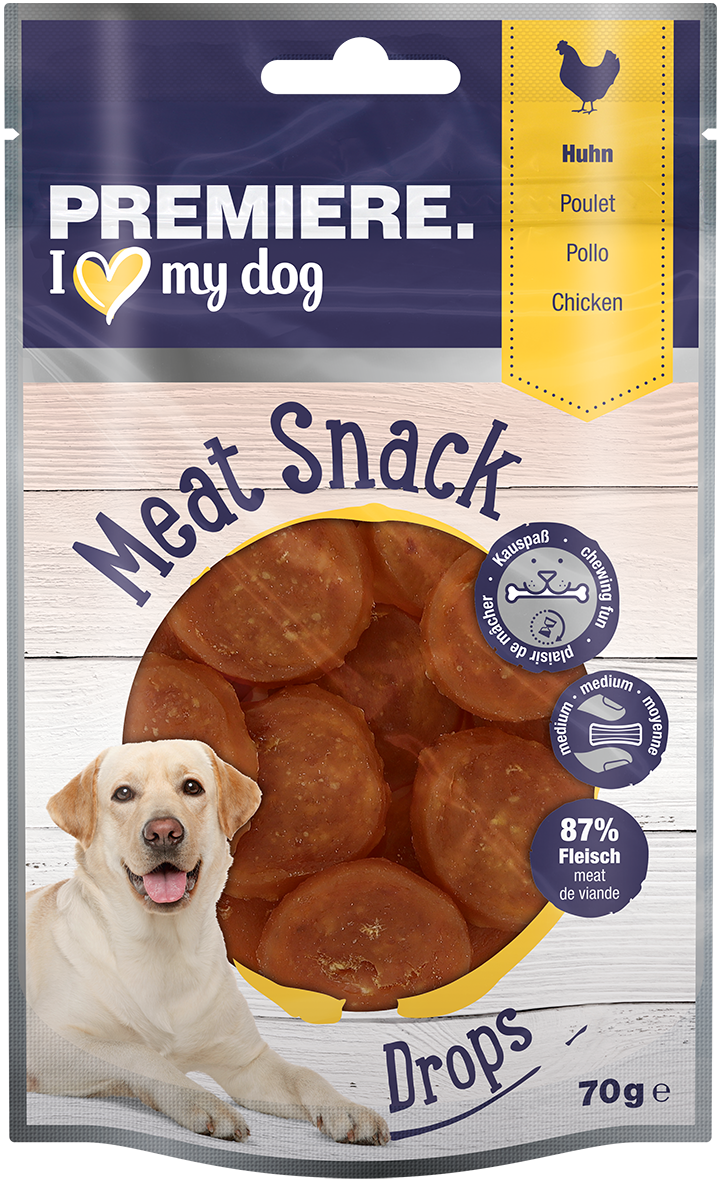 PREMIERE Snacks PREMIERE Meat Drops 6x70g Huhn
