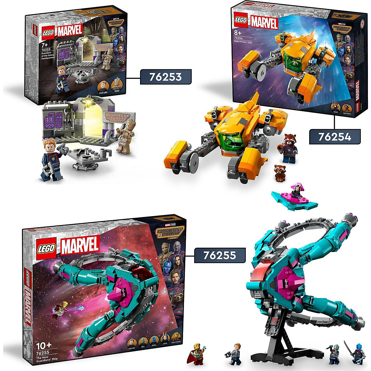 LEGO® Marvel Super Heroes™ 76253 Hauptquartier der Guardians of the Galaxy