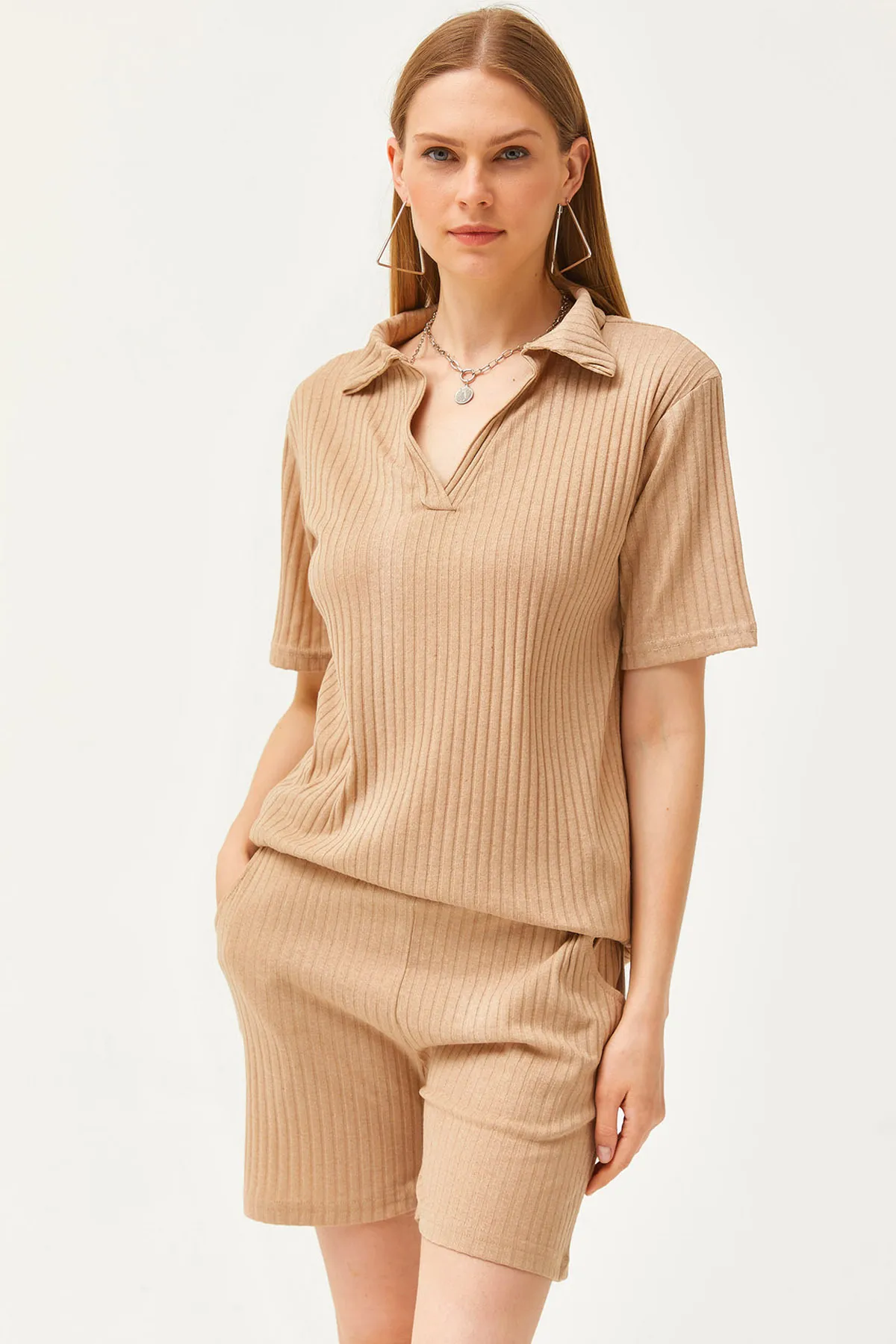 Olalook  Zweiteiler - Grau - Oversized
